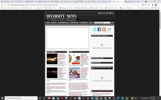Diversity News Magazine dot com December 2011