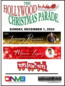 The 92nd Annual Hollywood Christmas Parade Supporting Marine Toys for Tots Set for 12/1/24