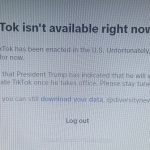 TikTok Officially Banned in the United States and Goes Dark